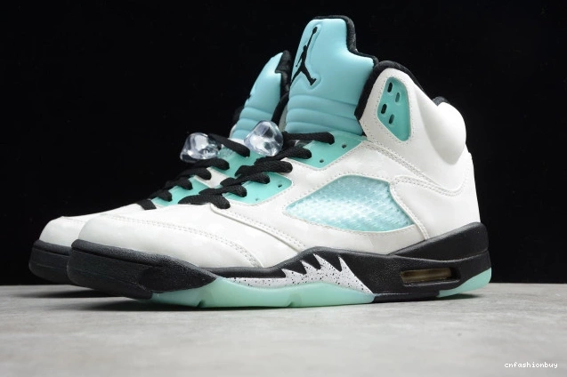 Island CN2932-100 Air 5 Jordan Green 0726